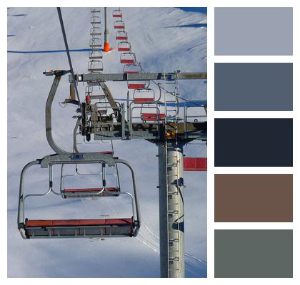 Chairlift Lift To Ski Image